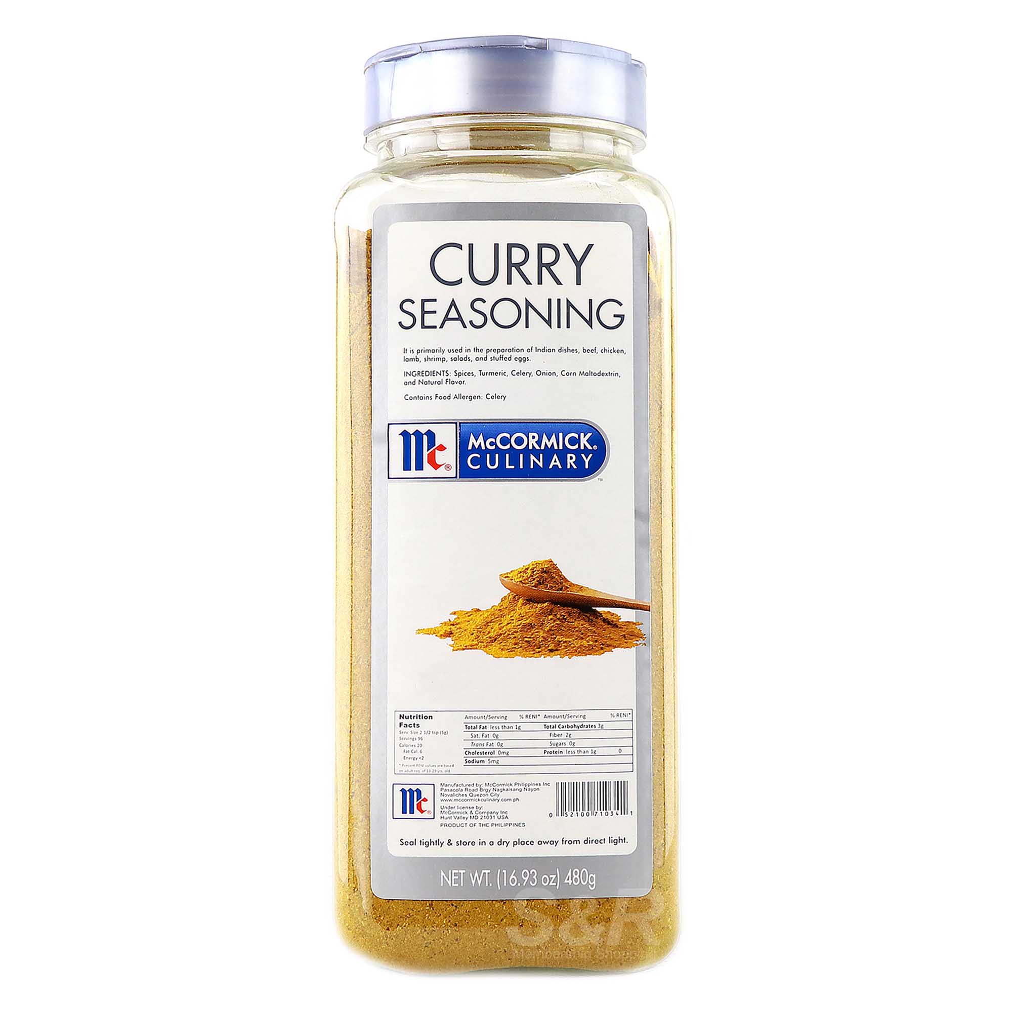 McCormick Culinary Curry Seasoning 480g
